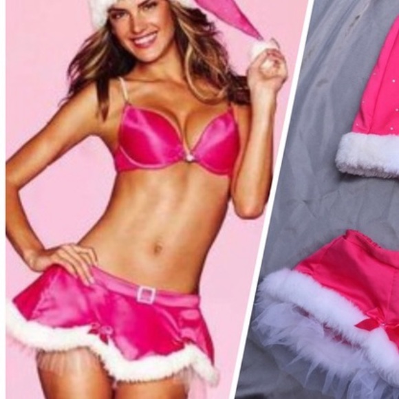 Santa Baby! Victoria Secret Santa Skirt - Picture 6 of 7